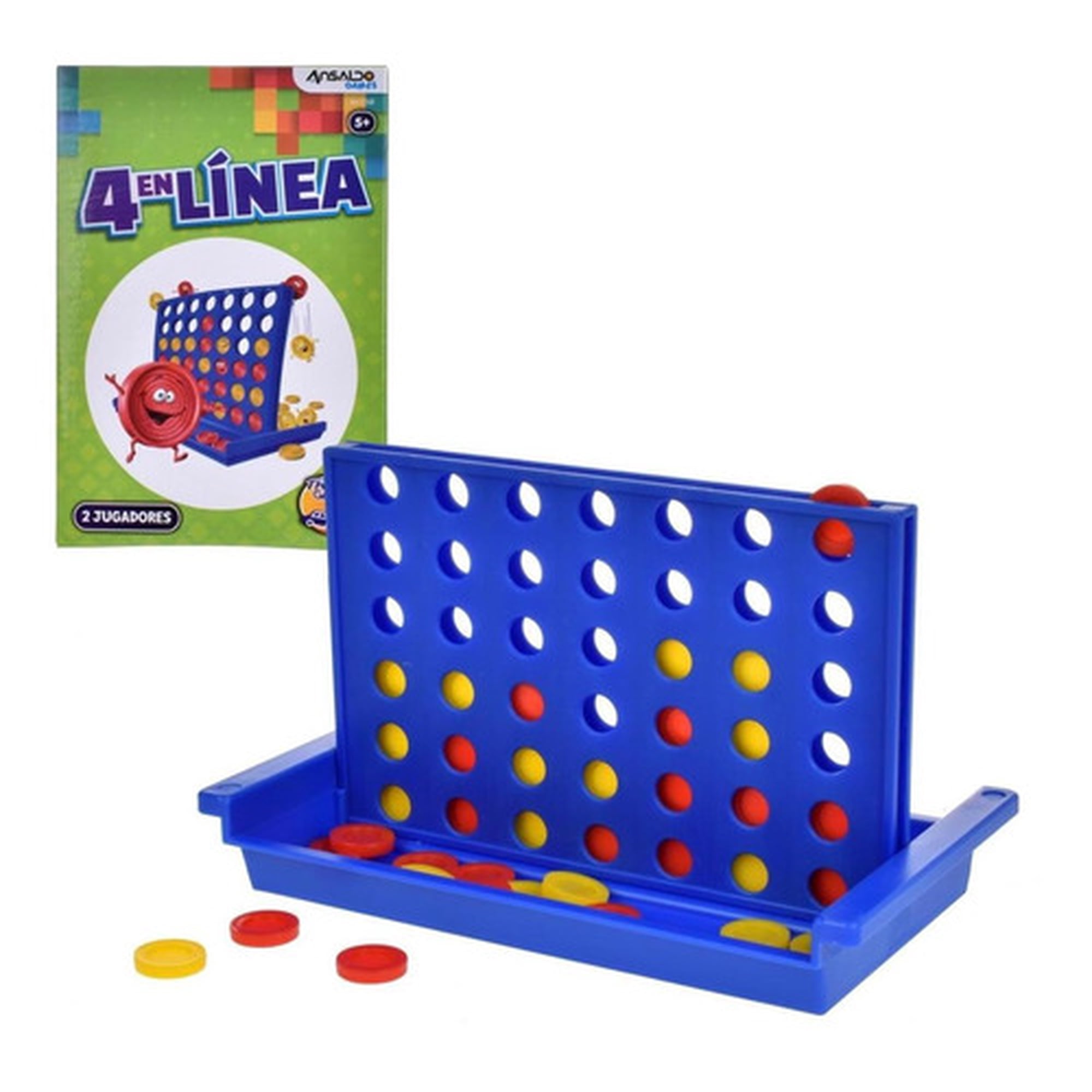 Ansaldo Games - Juego De Mesa Mini 4 En Línea