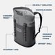 thumbnail image 2 of Mochila térmica blanda YETI Hopper M12 azul marino con MagShield, 2 of 8