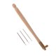 thumbnail image 4 of 1 Juego De Gancho De Ganchillo De Tambor Con Mango De Madera Con Kit De Herramientas De Bordado De 3 Agujas, 4 of 5