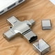 thumbnail image 2 of Adaptador 4 En 1 Lector Tarjetas Sd/tf Usb/micro/c/lightning, 2 of 4