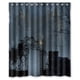 thumbnail image 1 of Cortina de ducha de Hotel Transylvania, juego de cortinas de baño con ganchos, tamaño 60 x 72 pulgadas, 1 of 3