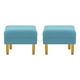 thumbnail image 1 of Set Pouf Sky 1c Felpa 01 Turquesa, 1 of 4