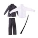thumbnail image 1 of Conjunto De Traje De Caballero Masculino 1/6 Para Accesorio De Figuras De Acción De 12 '' Gris, 1 of 5