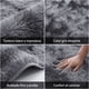 thumbnail image 4 of Alfombra 120x 160cm Peluda Super Suave para living homer design, 4 of 7