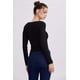 thumbnail image 3 of Polera Mujer Canalé Negro, 3 of 4