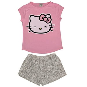 Pijama Mujer Hello Kitty Rosa S