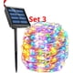 thumbnail image 1 of Set 3 Luz Hada Carga Solar 100 Led Luz Multicolor 10 Metros Navideño, 1 of 3
