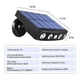 thumbnail image 2 of Pack 2 Foco Solar Led Jardin Pared Articulada Sensor Aplique, 2 of 3