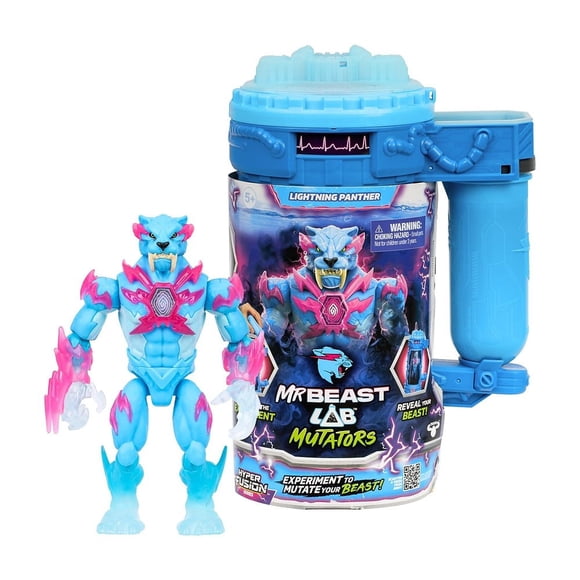 MR BEAST LAB MUTATORS S2 FIGURA MUTANTE CAMARA - LIGHTNING PANTHER