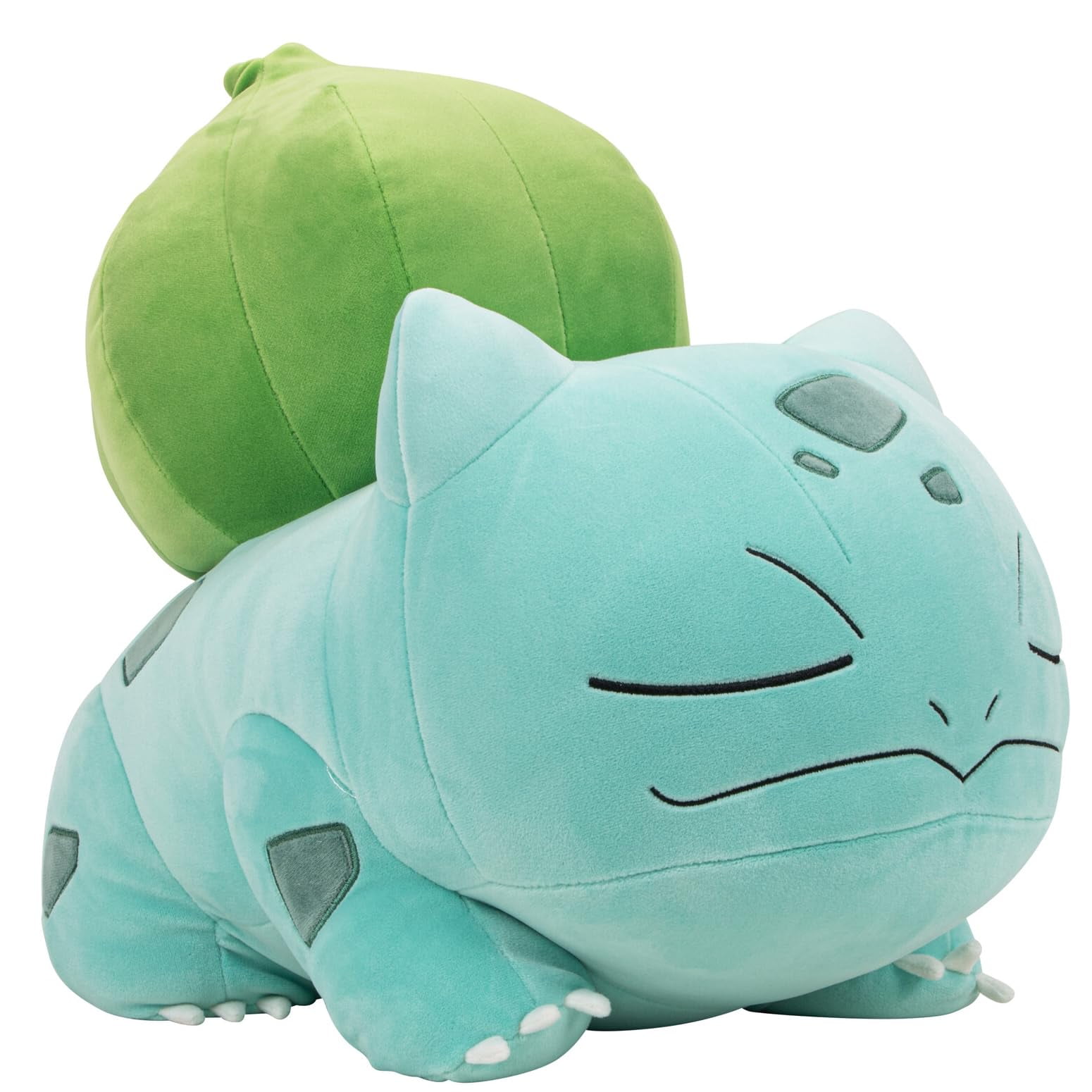 Peluche Pokémon Bulbasaur Sleeping 45 Cm Con Licencia Oficial
