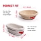 thumbnail image 4 of Kit básico de masa madre KNEADACE KneadAce, tarro de 1 litro, 2 banneton, 4 of 9