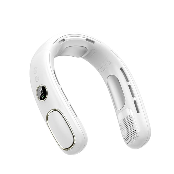 Ventilador de Cuello SAYTAY Recargable 4000 mAh LED Blanco
