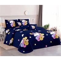 Genérico - Cubrecama Quilt Verano Niños 1.5 Plaza Alonso