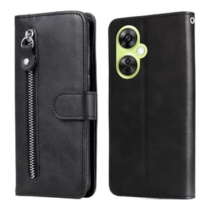 Gangxun - Funda Con Cremallera Para Oneplus Nord Ce 3 Lite, Carcasa Cartera De Cuero Pu Con Soporte Y Tarjetero