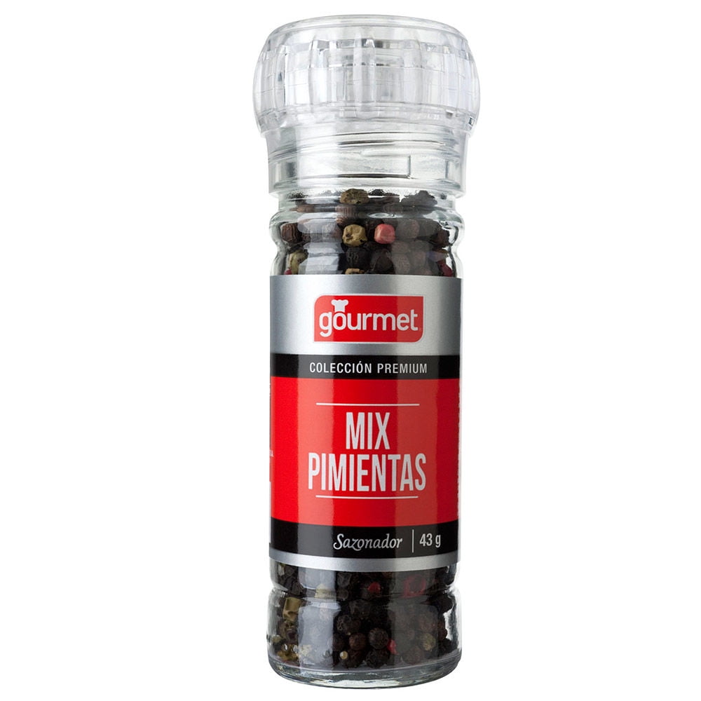 Mix De Pimientas Molinillo Sazonador 43 g Gourmet