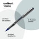 thumbnail image 4 of Bolígrafos Uniball Vision de 0,7 mm, punta fina, color azul, 12 unidades, 4 of 6