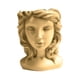 thumbnail image 4 of Maceta Con Cabeza De Resina, Jarrón Decorativo Con Cabeza De Ni?a Para Decoraciones, Porche, Hotel, Dorado, 4 of 5