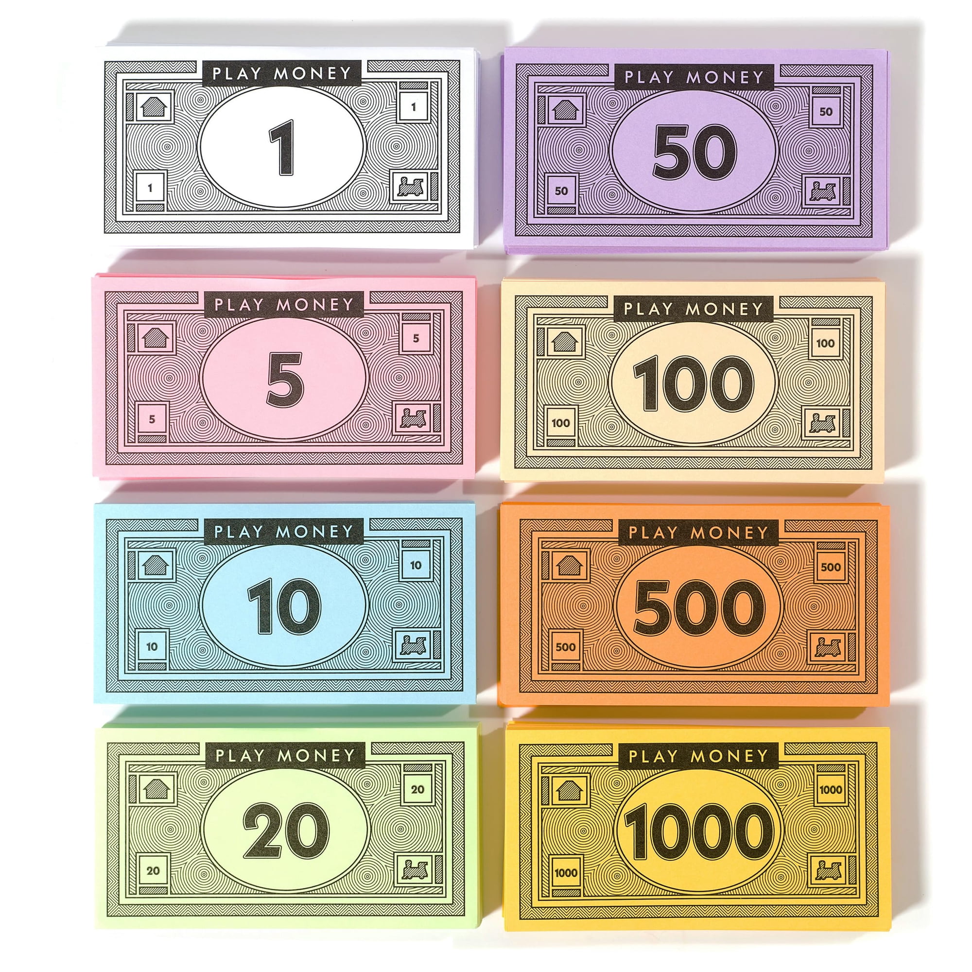 Dinero De Juguete Apostrophe Games 520 Piezas, 8 Denominaciones