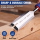 thumbnail image 3 of Juego de cinceles para madera WORKPRO de 10 piezas para carpintería con accesorios, 3 of 9
