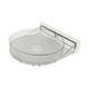 thumbnail image 1 of Organizador De Plato Giratorio, Contenedor De Almacenamiento, Estante Giratorio Para Especias Para Cocina, Especias, Gris Claro, 1 of 3