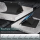 thumbnail image 4 of Funda magnética CaseBot para iPad Pro 12.9 6th Gen 2022, negra, 4 of 9