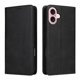 thumbnail image 1 of Funda Cartera para iPhone 16 con Ranuras Tarjetas y Soporte - Protección Completa Negro, 1 of 5