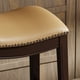 thumbnail image 4 of Taburete de bar New Ridge Home Goods Julian, altura de mostrador, madera, 4 of 6
