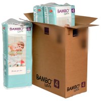 Bambo Nature - Caja Pañales Ecológicos Ecofriendly, Talla L, 144Uni
