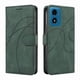 thumbnail image 5 of Funda tipo cartera con tapa para Motorola MOTO G24 con tarjetero, soporte y cubierta magnética Verde, 5 of 6