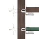thumbnail image 3 of Soportes para repisas Keenkee de metal de 1/4 de pulgada para librero, 24 piezas, 3 of 6