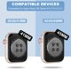 thumbnail image 3 of Correa para Apple Watch XYF transparente de 42/44/45 mm con funda protectora, 3 of 6