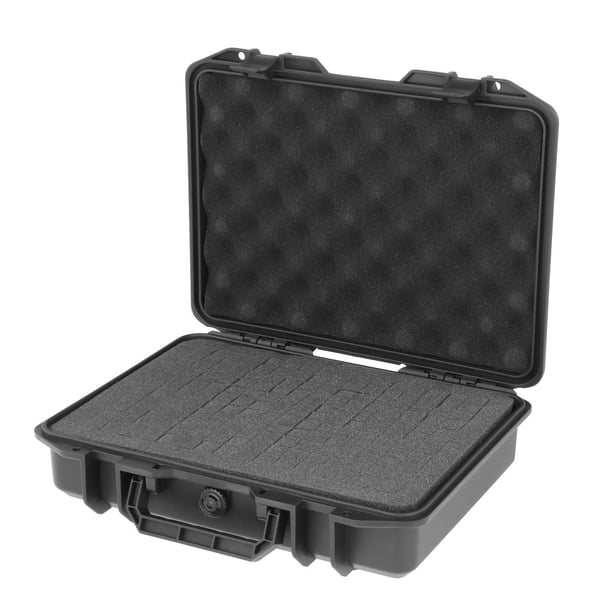 Estuche para Herramientas Protección Compacto Almacenamiento Sellado de Seguridad Resistente a Impactos a Prueba de Golpes Equipo Portátil Estuche Ríg , 30cmx24cmx8.5cm