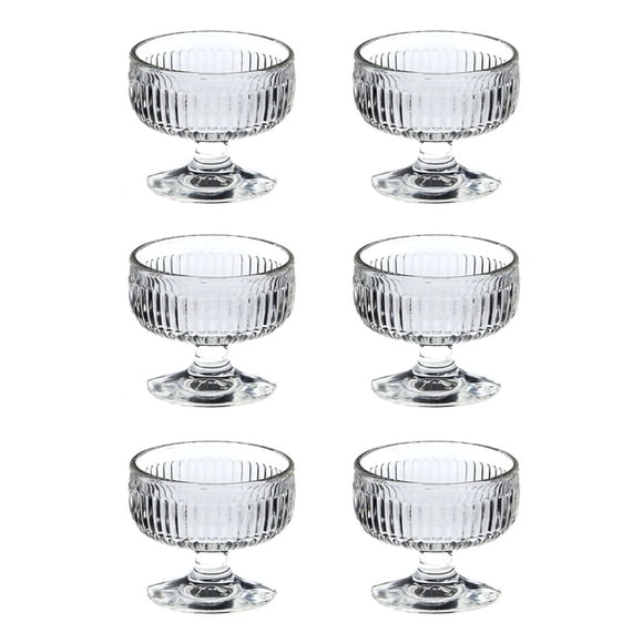 Set 6 copas postre Tahiti