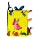 thumbnail image 1 of Libro De Tela Suave, Mordedores De Papel Con Sonido, Tema Animal Para Asiento De Coche, Juguete De Aprendizaje, Conejo, 1 of 5