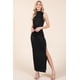 thumbnail image 1 of Vestido Largo Con Abertura Lateral Y Fruncido En La Espalda, 1 of 5