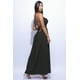 thumbnail image 2 of Vestido Largo Con Tirantes Finos Espalda Abierta Abertura Lateral Ajustable Y Lazo En La Espalda Color Negro (para Mujer), 2 of 4