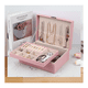 thumbnail image 4 of Maletin Joyero Belug 2 Niveles, Organizador De Joyas Rosa, 4 of 4