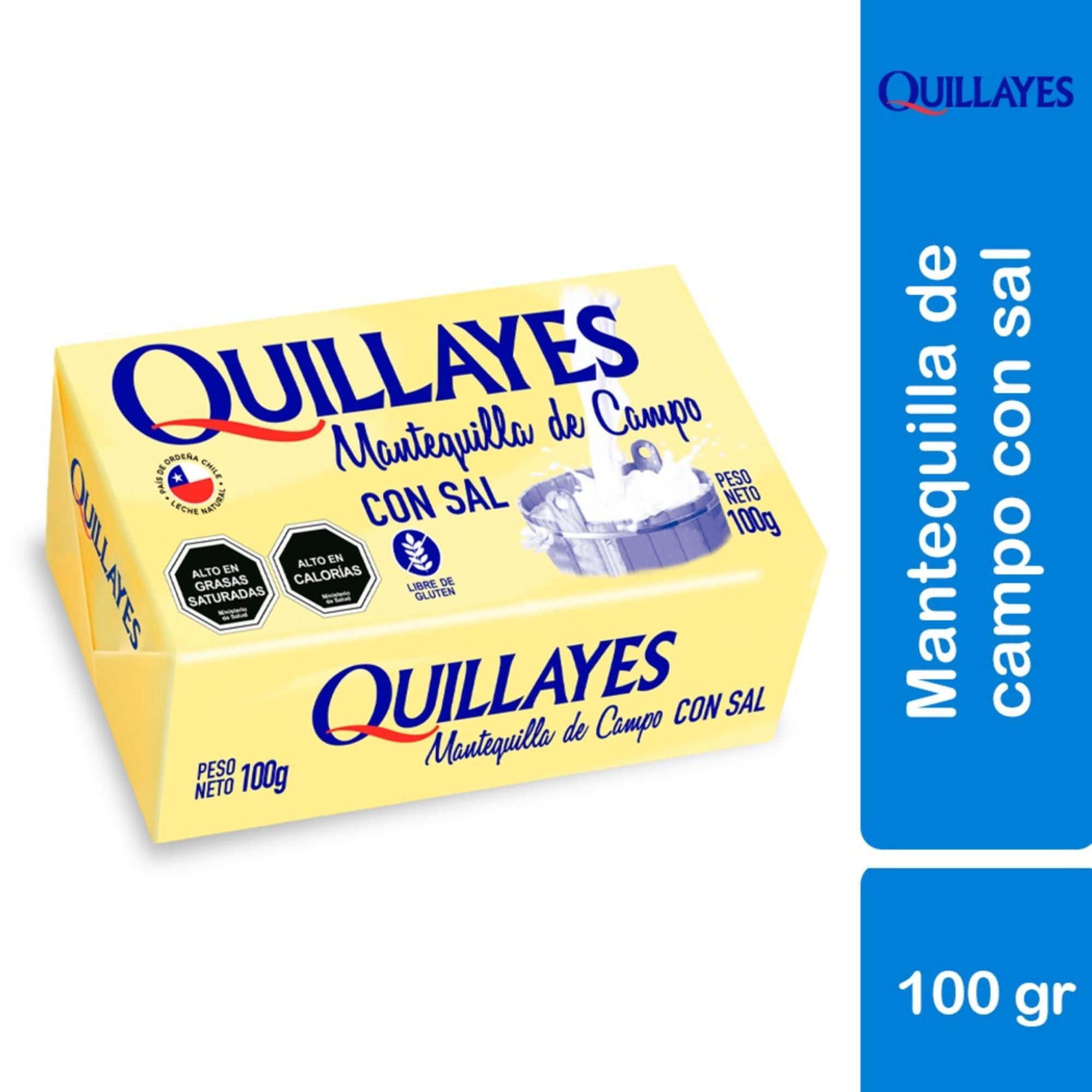 Mantequilla Con Sal 100 g Quillayes