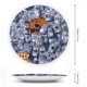 thumbnail image 2 of Grizzy y los lemmings Plato decorativo de porcelana fina (bone china), plato decorativo de cerámica para hogar, oficina, soporte de pared, platos decorativos para dormitorio - 6 pulgadas (15 cm), 2 of 6