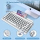thumbnail image 3 of Teclado inalámbrico Adventurers Retro Typewriter 75% 83 teclas, 3 of 6