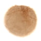 thumbnail image 4 of Cojín De Asiento De Piel Sintética Almohadilla De Piel De Oveja Artificial Camel 33cm, 4 of 5