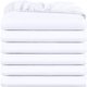 thumbnail image 1 of Sábanas ajustables Utopia Bedding, paquete de 6 unidades, microfibra suave, color blanco, 1 of 5