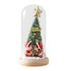 thumbnail image 1 of Mini árbol De Navidad De Mesa Con Luz, Pequeño, Para Festival, Fiesta, Sala De Estar, Base De Madera, 1 of 3