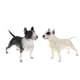 thumbnail image 1 of 2 Piezas Modelo De Animal Realista Figura De Perro De Juguete Decoración Del Hogar Bull Terrier, 1 of 5