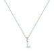 thumbnail image 1 of Collar S925 Sterling Silver Inicial Personalizada Plata Con Caja De Regalo, 1 of 3