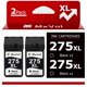 thumbnail image 1 of Cartucho de tinta remanufacturado MxVol PG-275XL de alta capacidad 2 unidades negro, 1 of 6