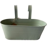 Decogreen - Colgante Doble Metalico Xl Verde