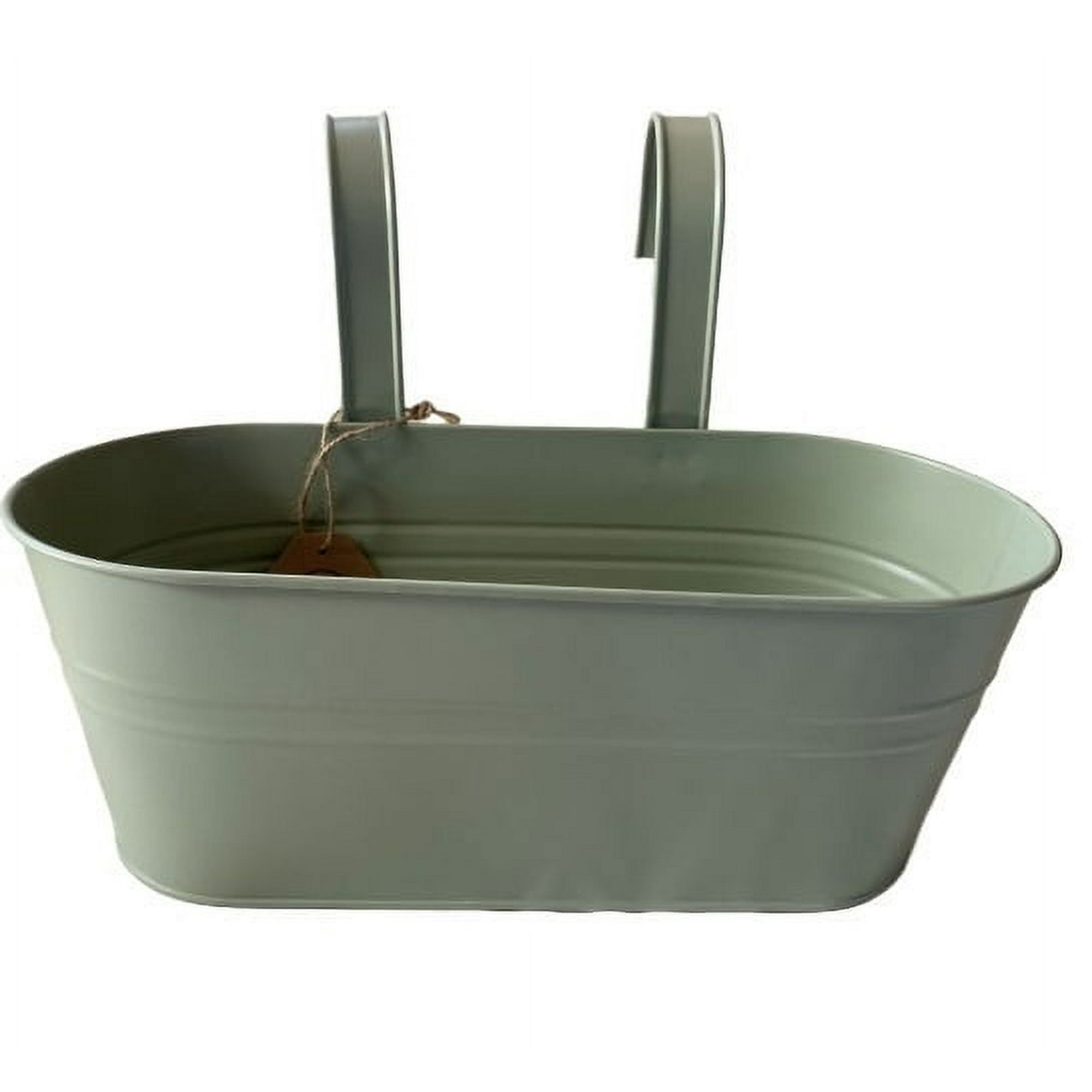 Decogreen - Colgante Doble Metalico Xl Verde