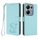 thumbnail image 1 of Carcasa Billetera de Cuero Sintético para Xiaomi Redmi Note 14S 4G, Verde Claro, 1 of 6