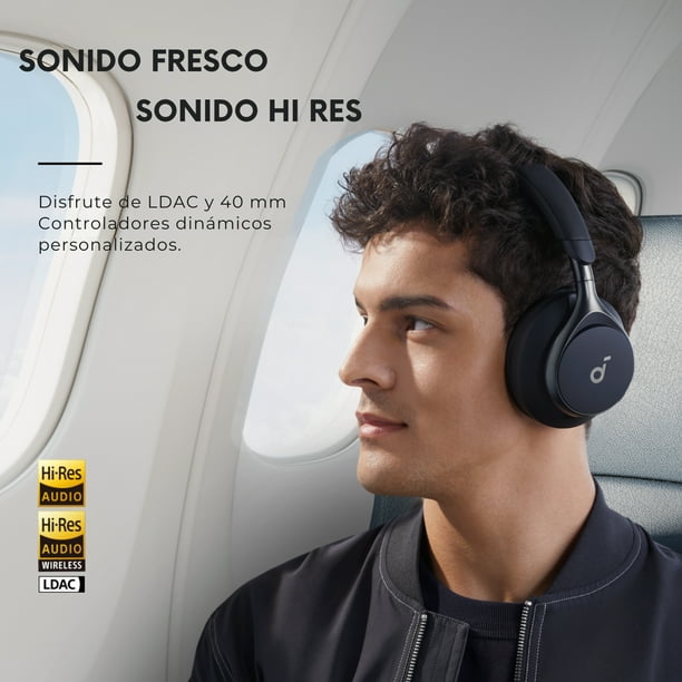Audifono Over Ear Noise Cancelling Space One Soundcore Negro | Lider